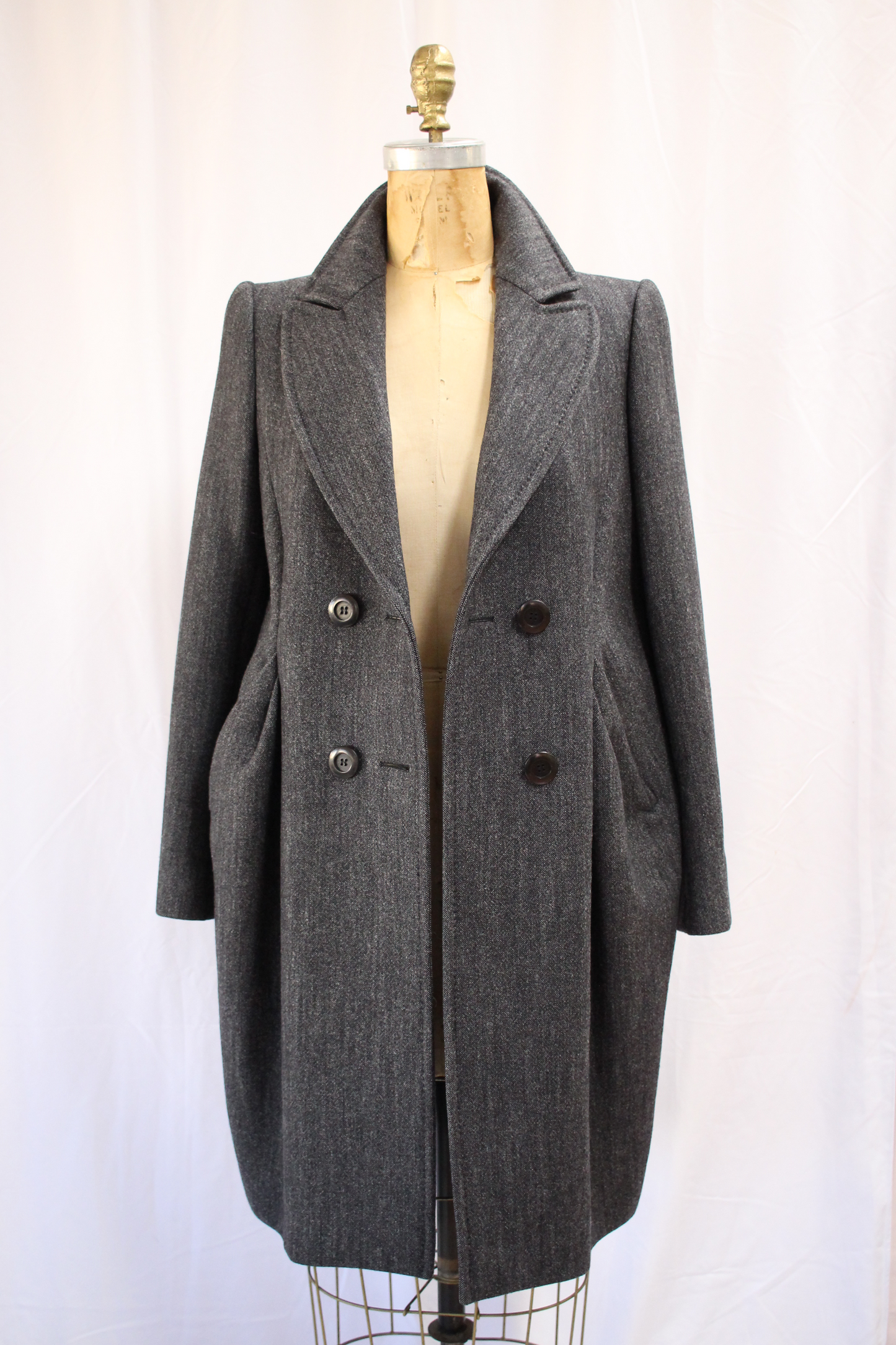 Moschino NWT Grey Opera Coat