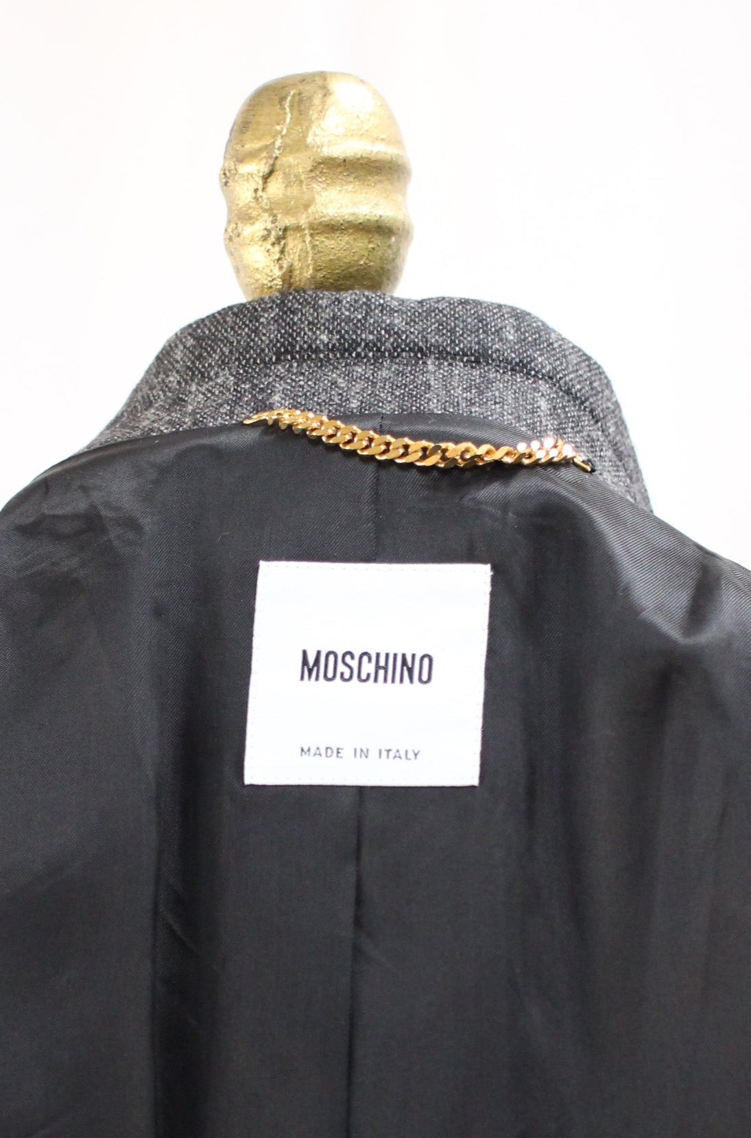 Moschino NWT Grey Opera Coat