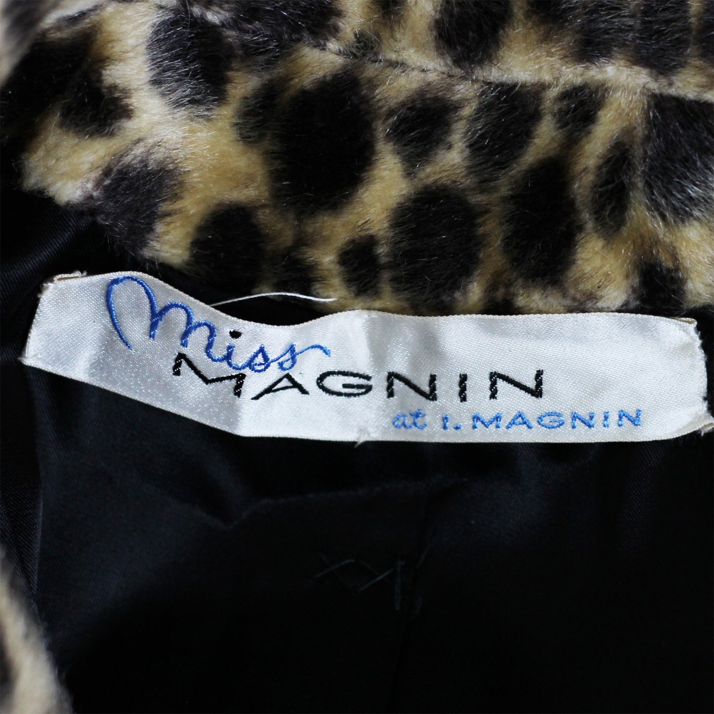 Vintage 1960s Leopard Coat by I.Magnin