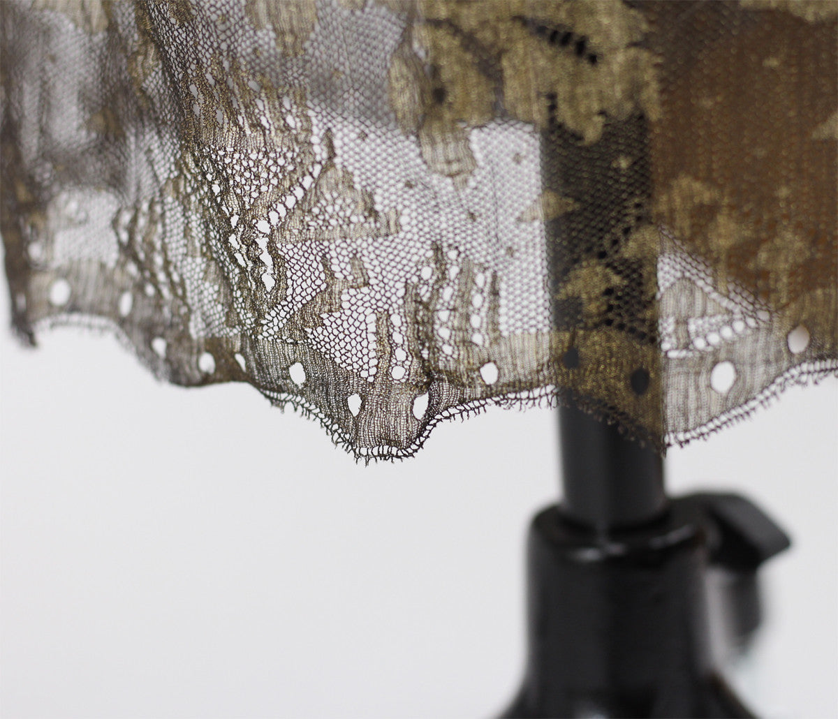 Rare 1920s Egyptian Revival Gold Metallic Lace and Lamé Dress