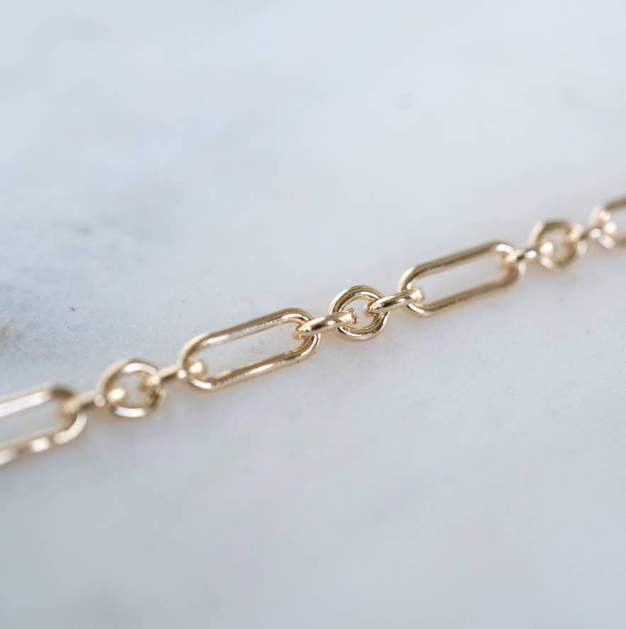Gold Saturn Bracelet