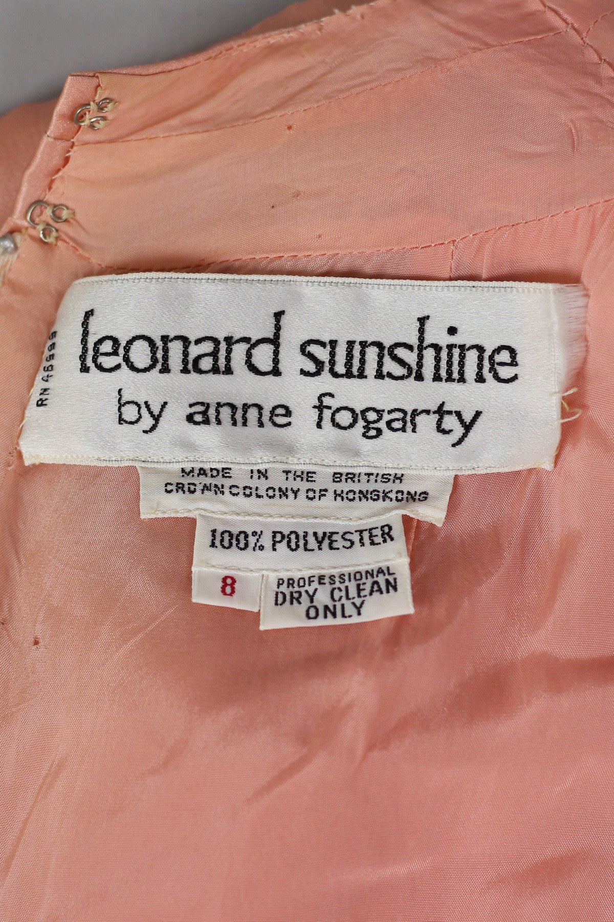 Vintage 1960s Anne Fogarty Chinese Satin Pajamas Set