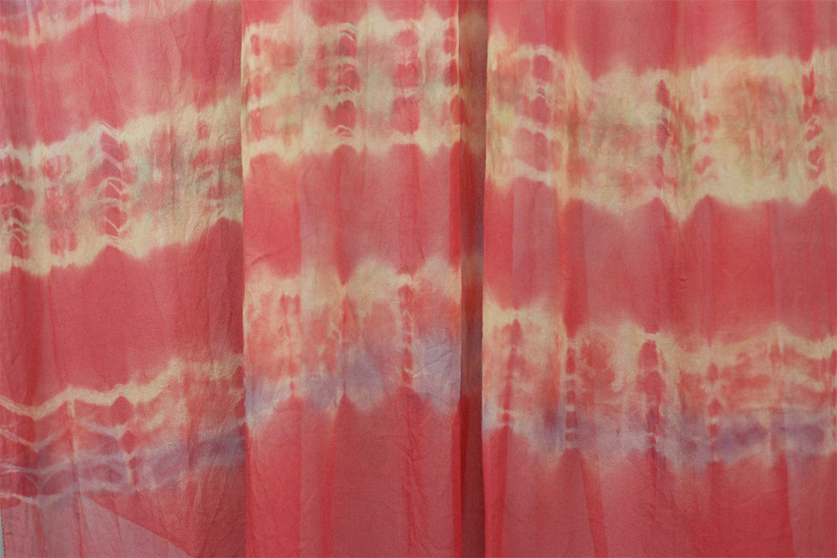 Rare Antique Chinese Pure Silk Hand Painted Shawl