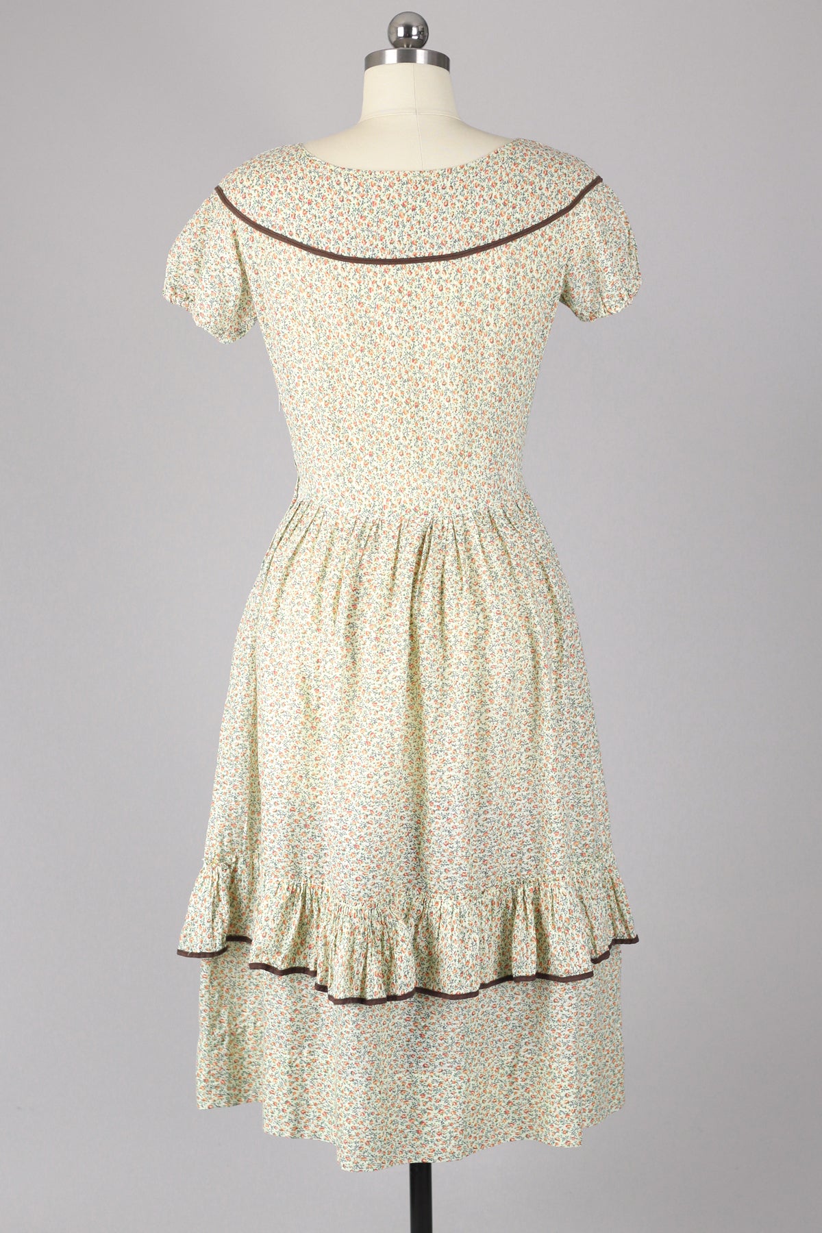 Rare 1930s Cotton Bohemian Dress