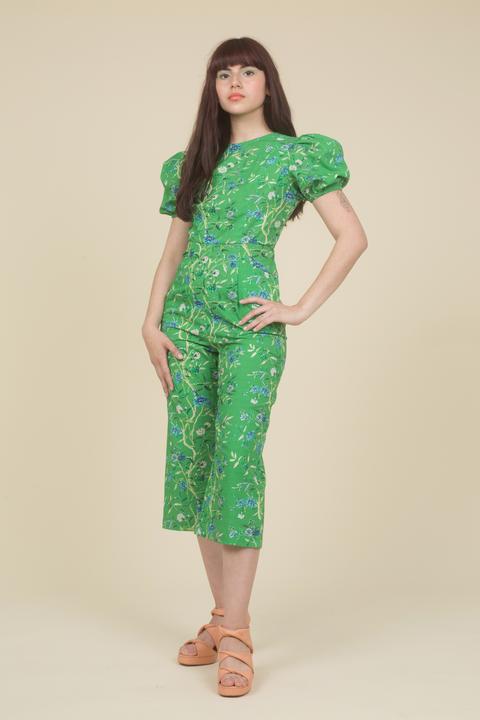 Green Garden Jumpsuit