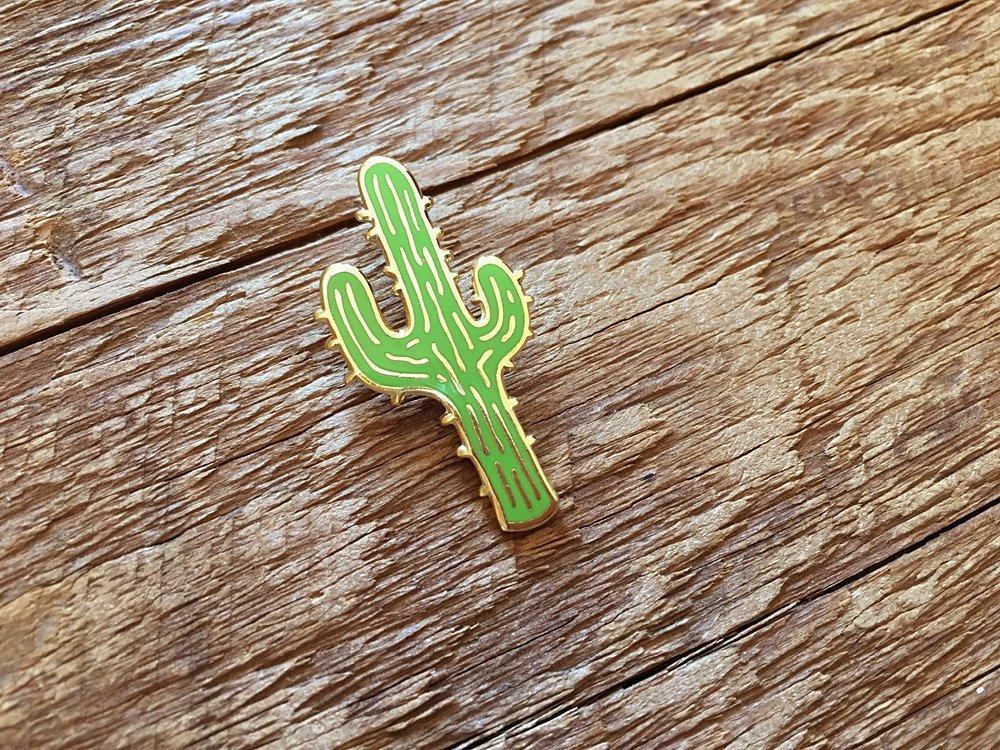 Cactus Enamel Pin