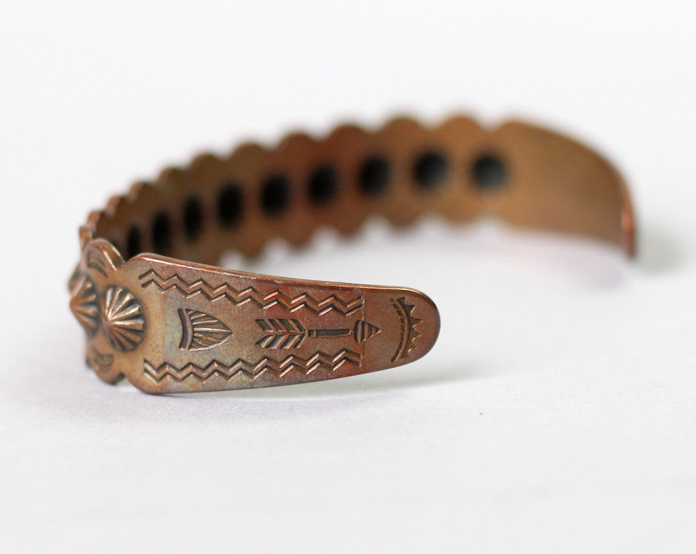 Vintage Copper Navajo Cuff