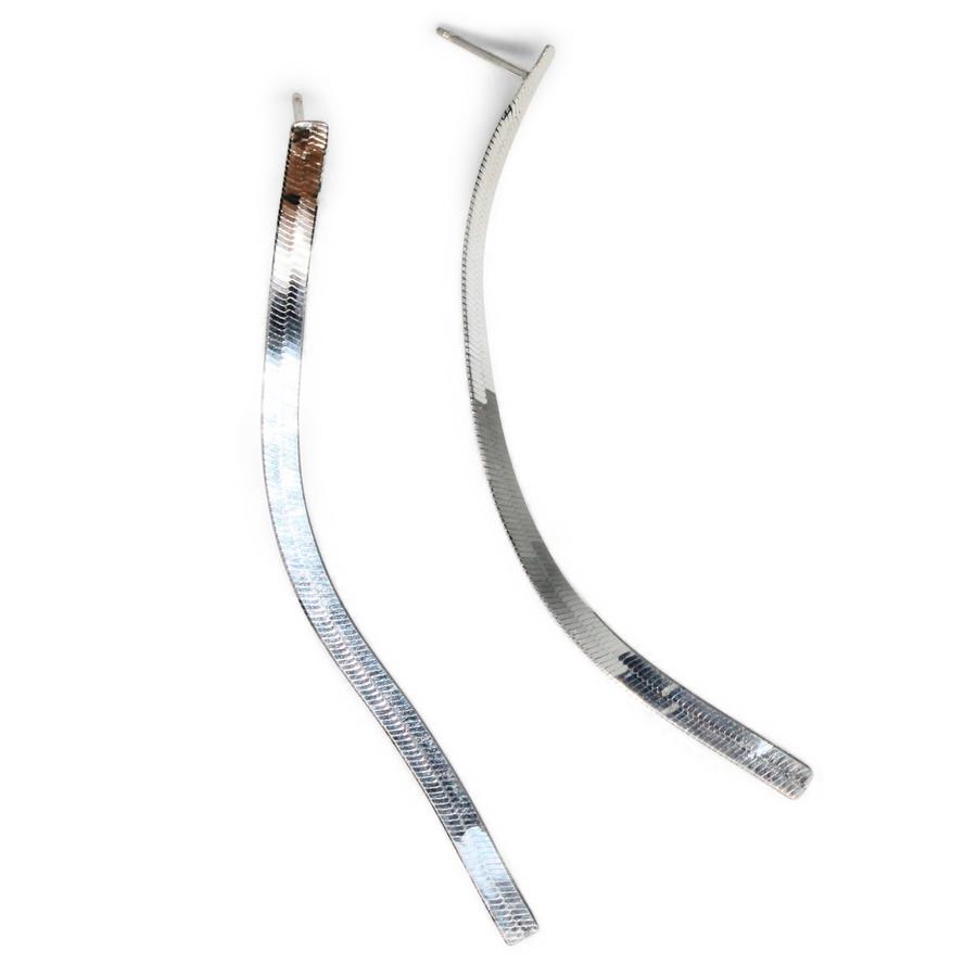 Liquid Silver Earrings