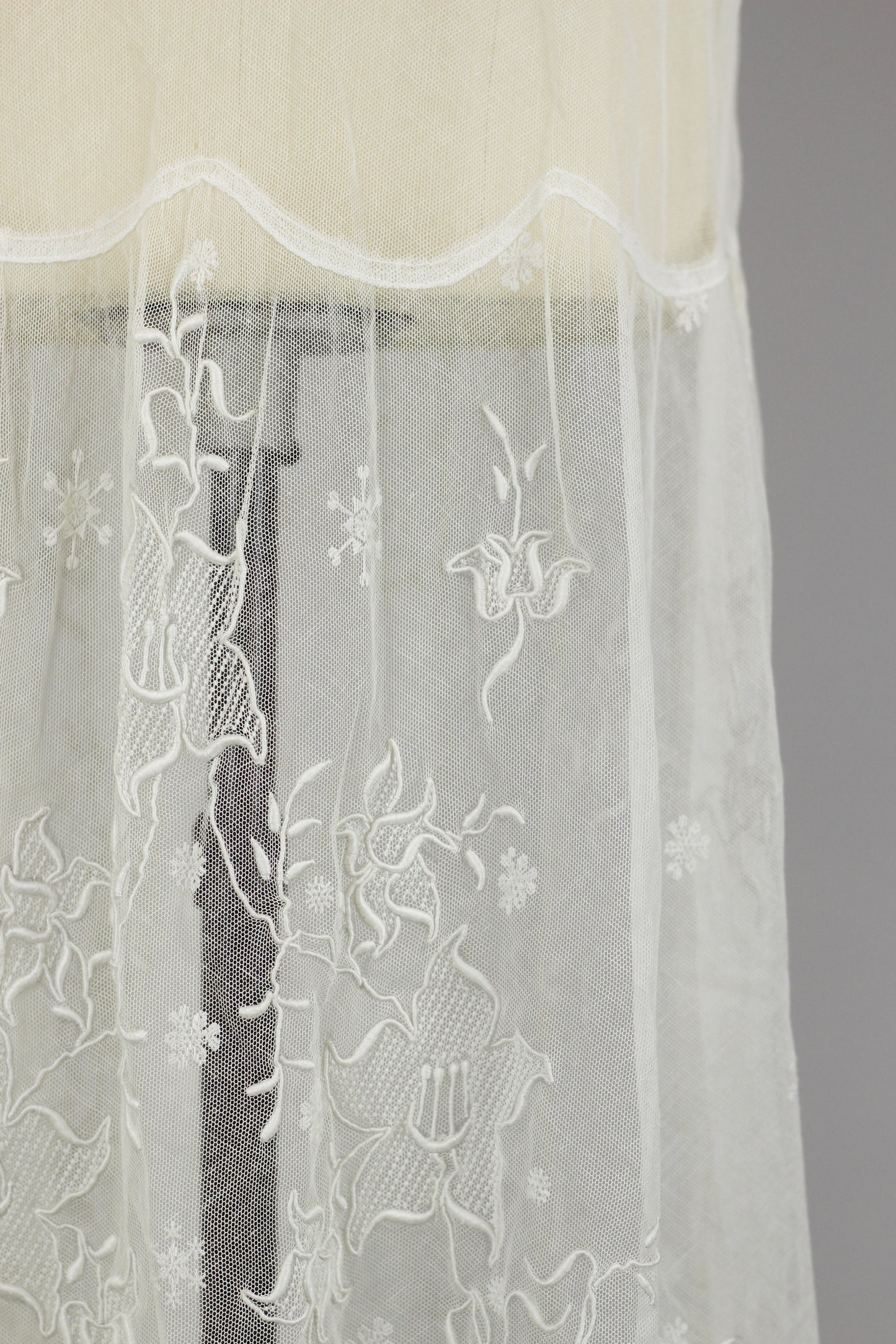 Edwardian 1920s Lace Tea Dress