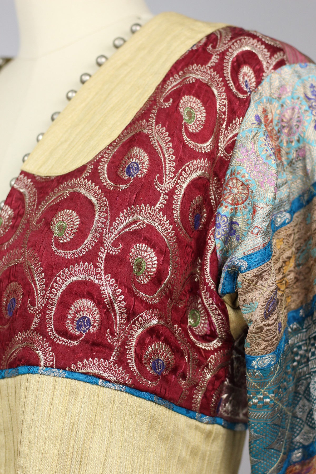 Maharishi Recyled Vintage Saris Silk Jacket
