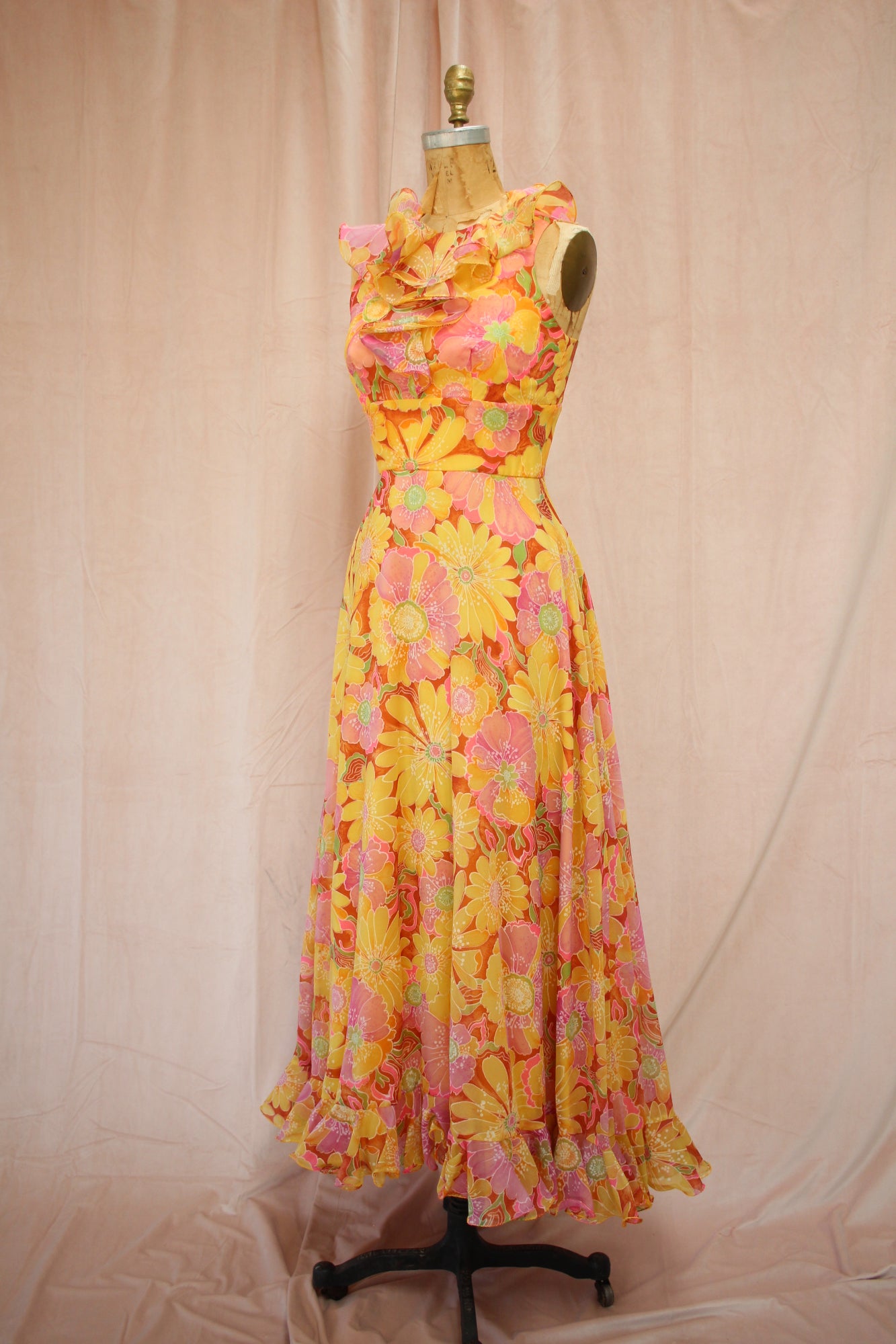 60s Spring In Bloom Dress