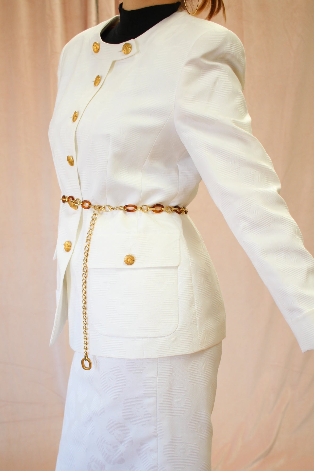 Vintage Louis Feraud Jacket And Skirt Suit