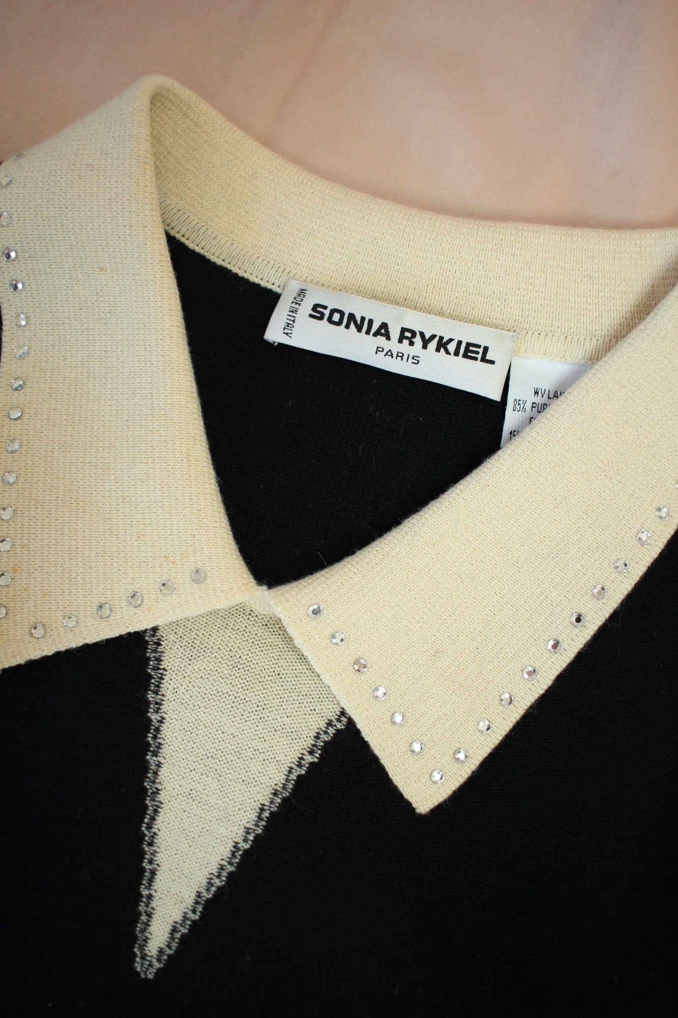 Sonia Rykiel Rhinestone Sweater