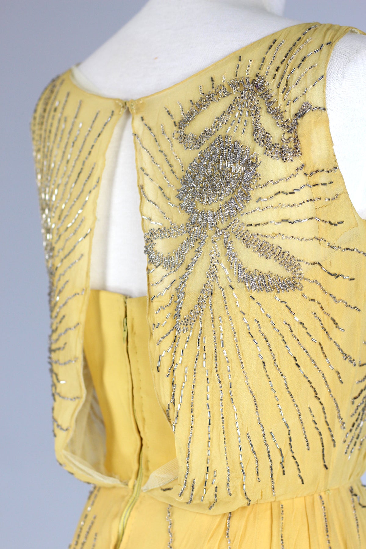 Rare 1920s Flapper Dress Redesigned in the 60s