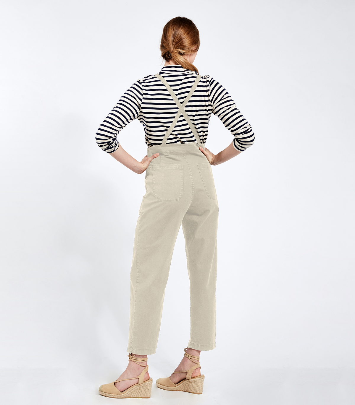 LOUP Ivory Knot Overalls