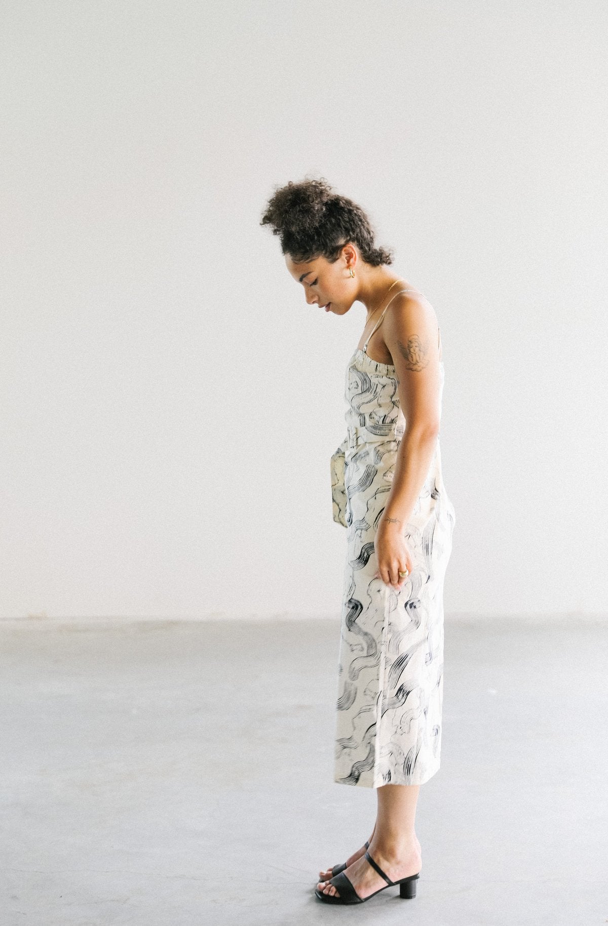 Paper Strap Dress