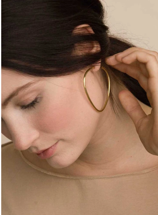 Maxi Sabi Organic Hoops