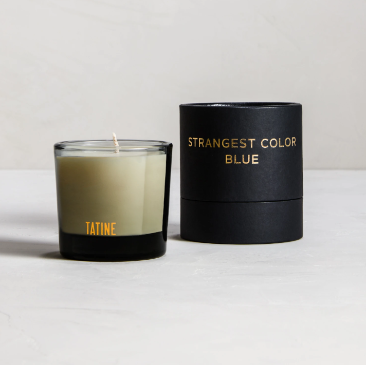 The Strangest Color Blue Votive Candle