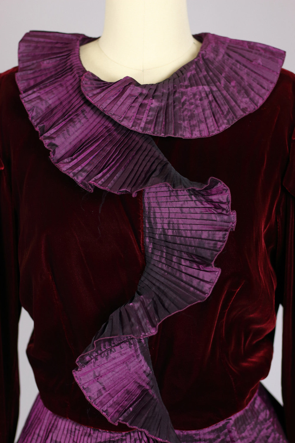 Vicky Tiel Vintage Couture Victorian Ensemble