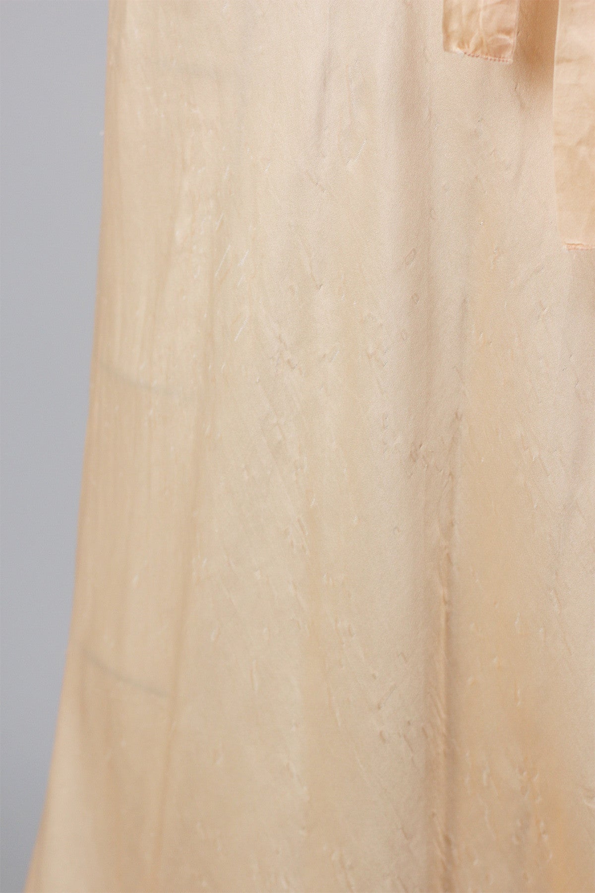 1930s French Silk Charmeuse Night Gown Rare Lingerie