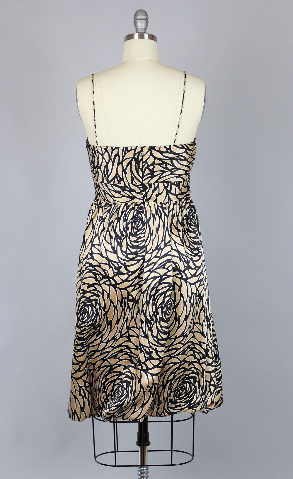 Vintage Vivienne Tam Graphic Print Silk Dress