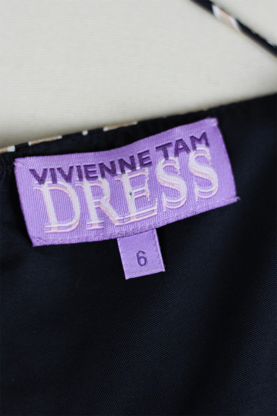 Vintage Vivienne Tam Graphic Print Silk Dress
