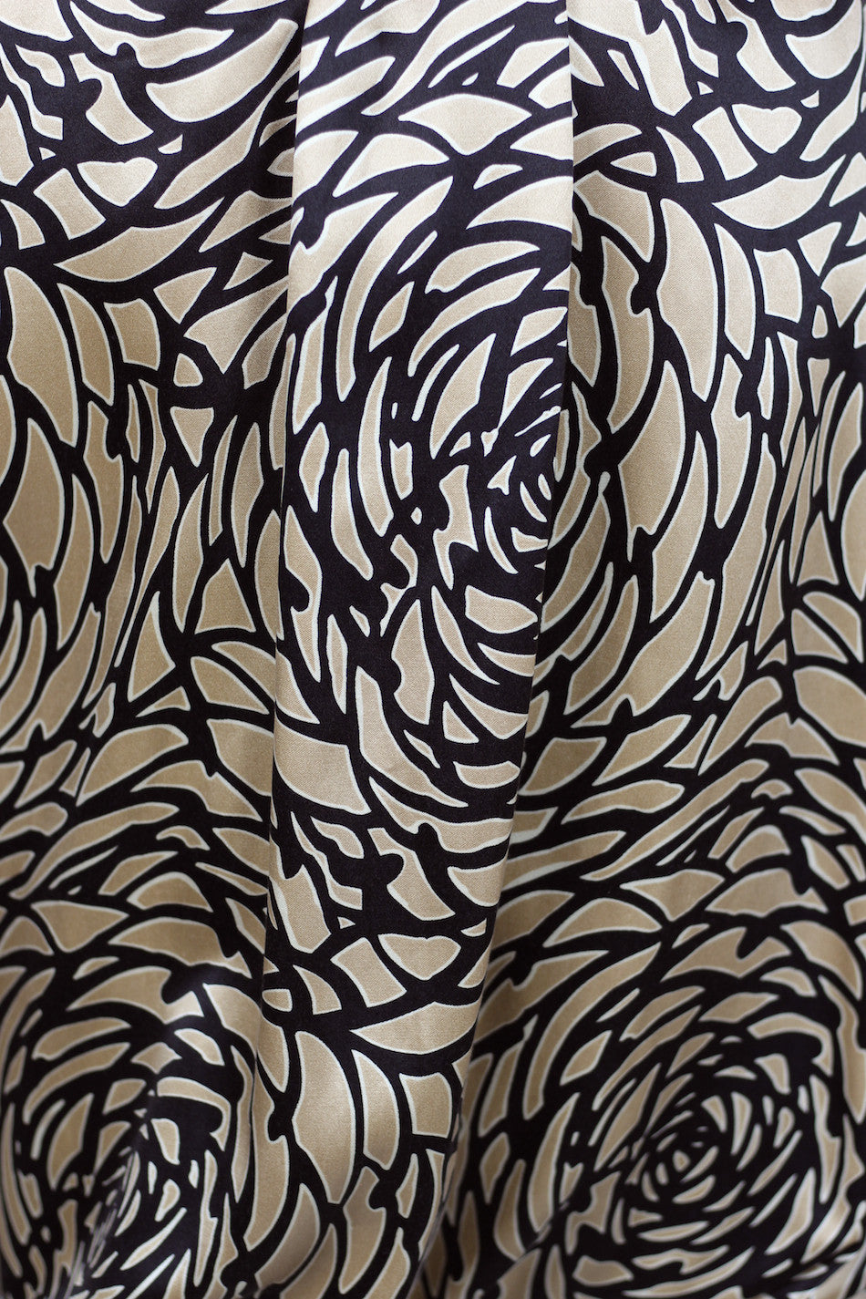 Vintage Vivienne Tam Graphic Print Silk Dress
