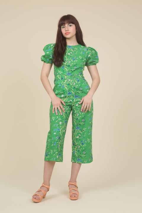 Green Garden Jumpsuit