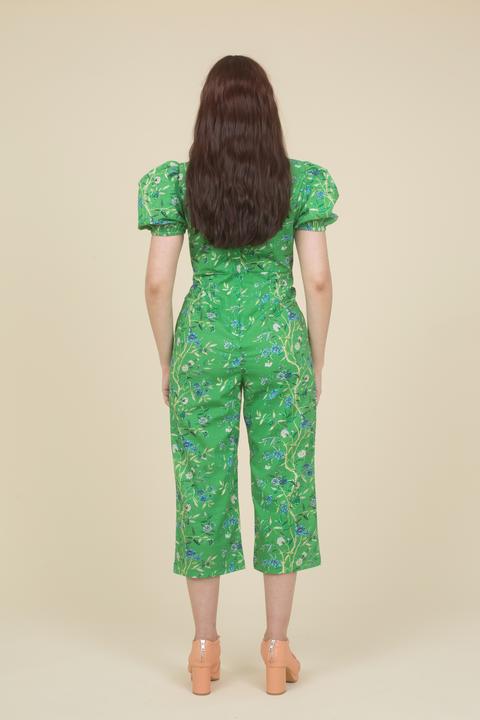 Green Garden Jumpsuit