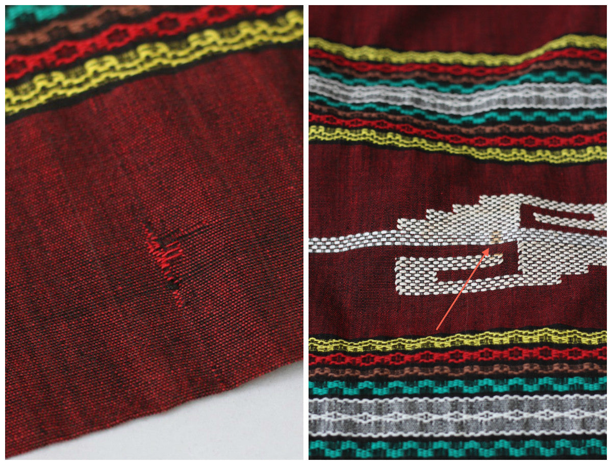 1950s Oaxacan Mexican Embroidered Maxi Skirt