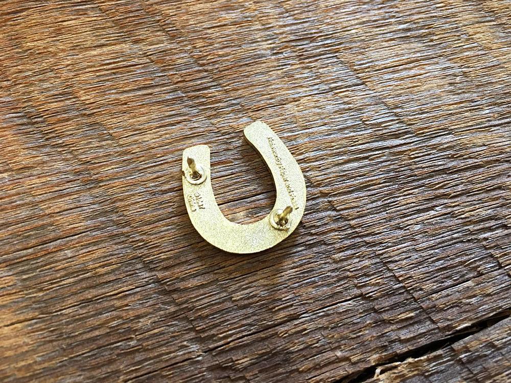Horseshoe Enamel Pin