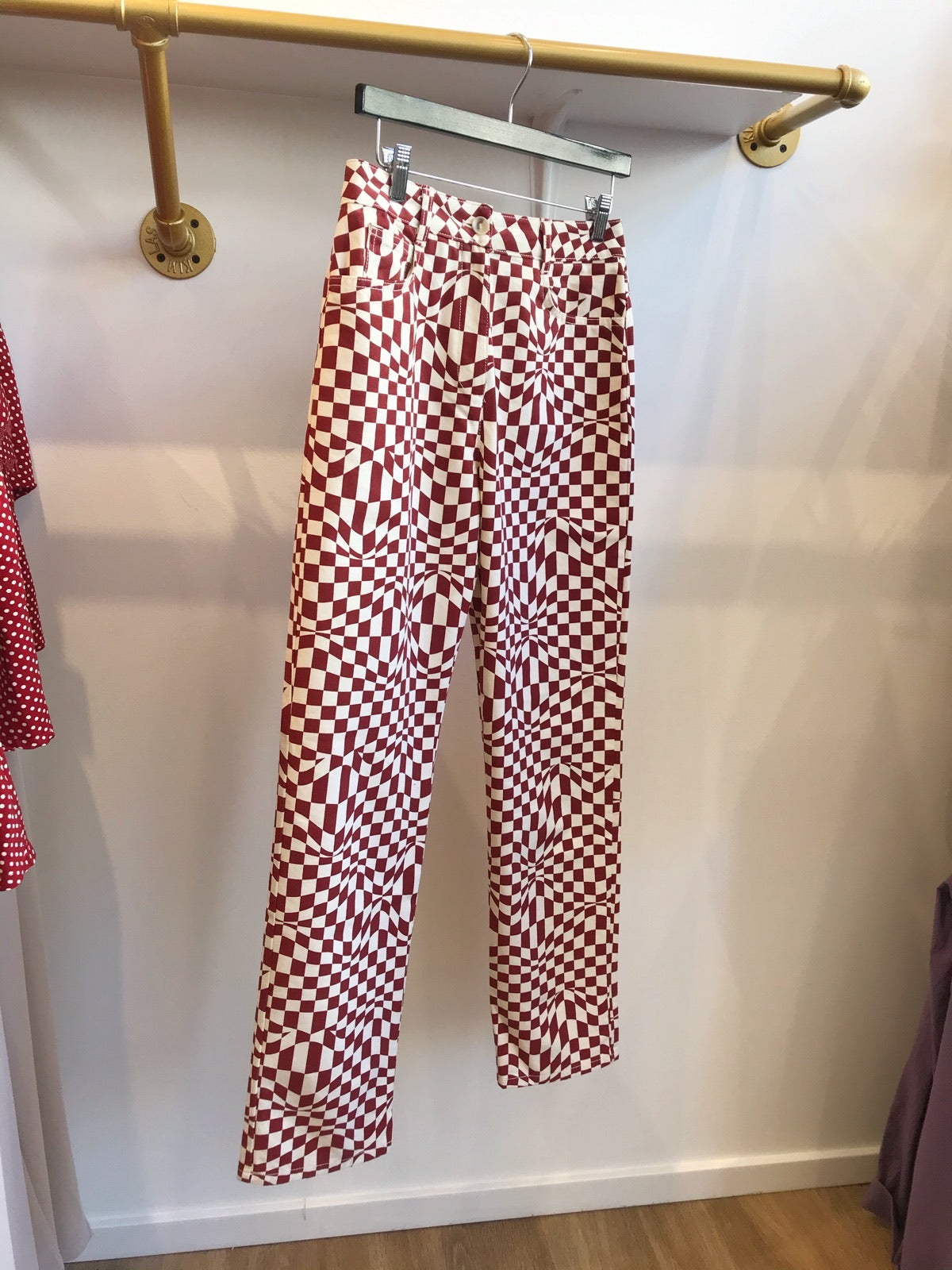 Paloma Wool Realmonte Checkered Pants