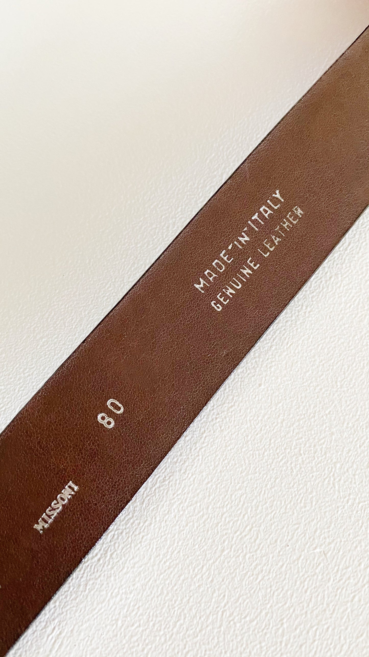 Vintage Missoni Belt