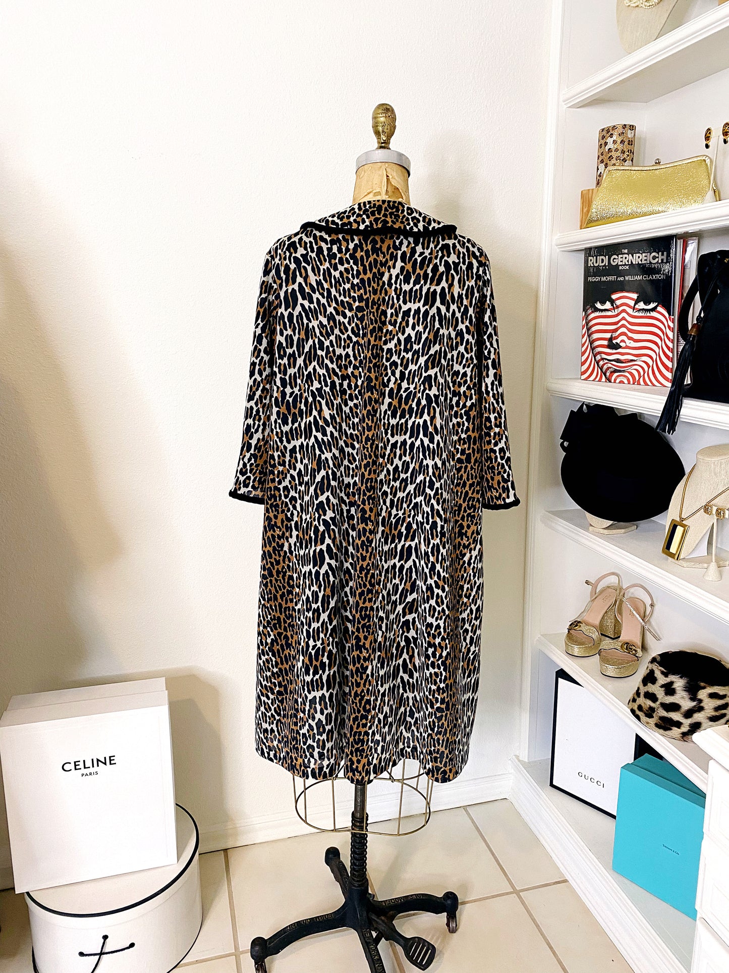 Vintage Leopard Duster