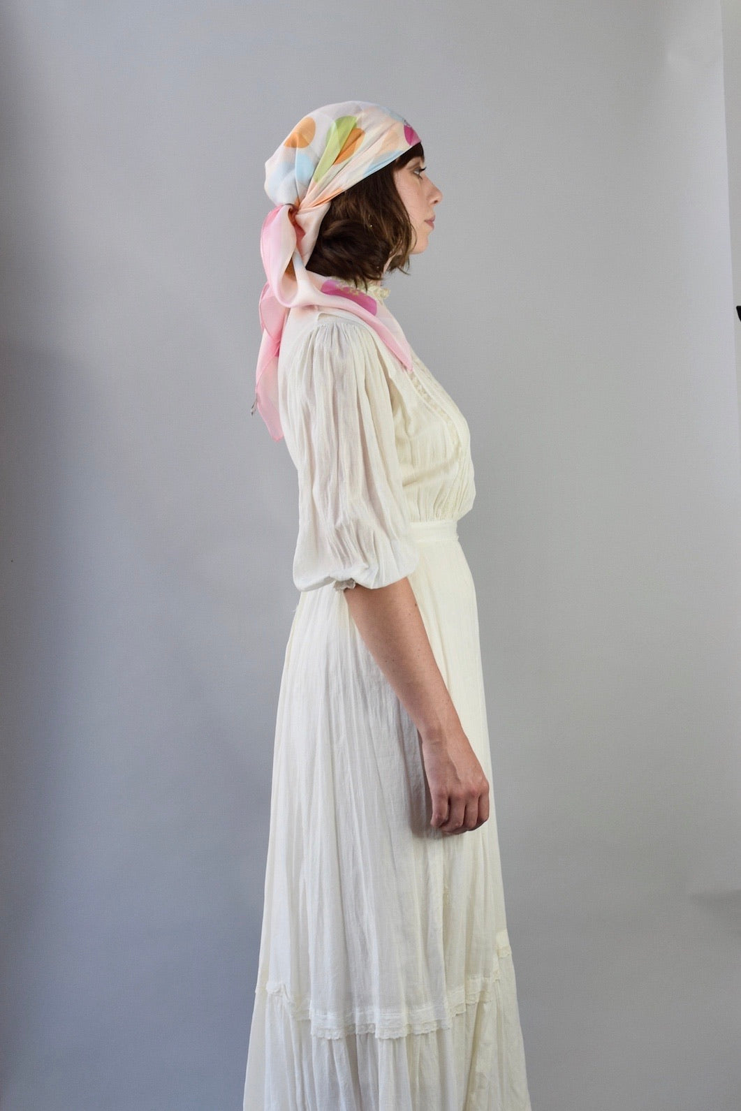 Edwardian Cotton Tea Dress