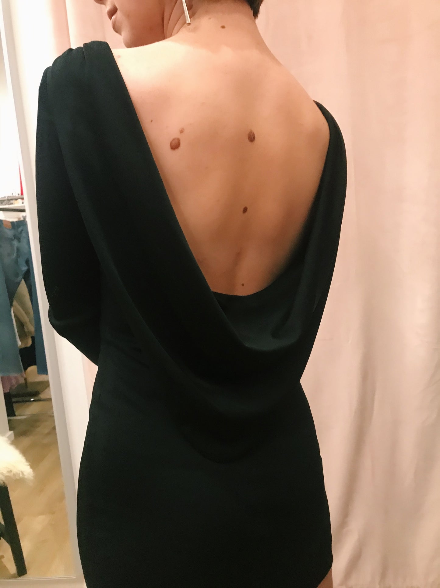 Vintage Victor Costa Black Mini Dress