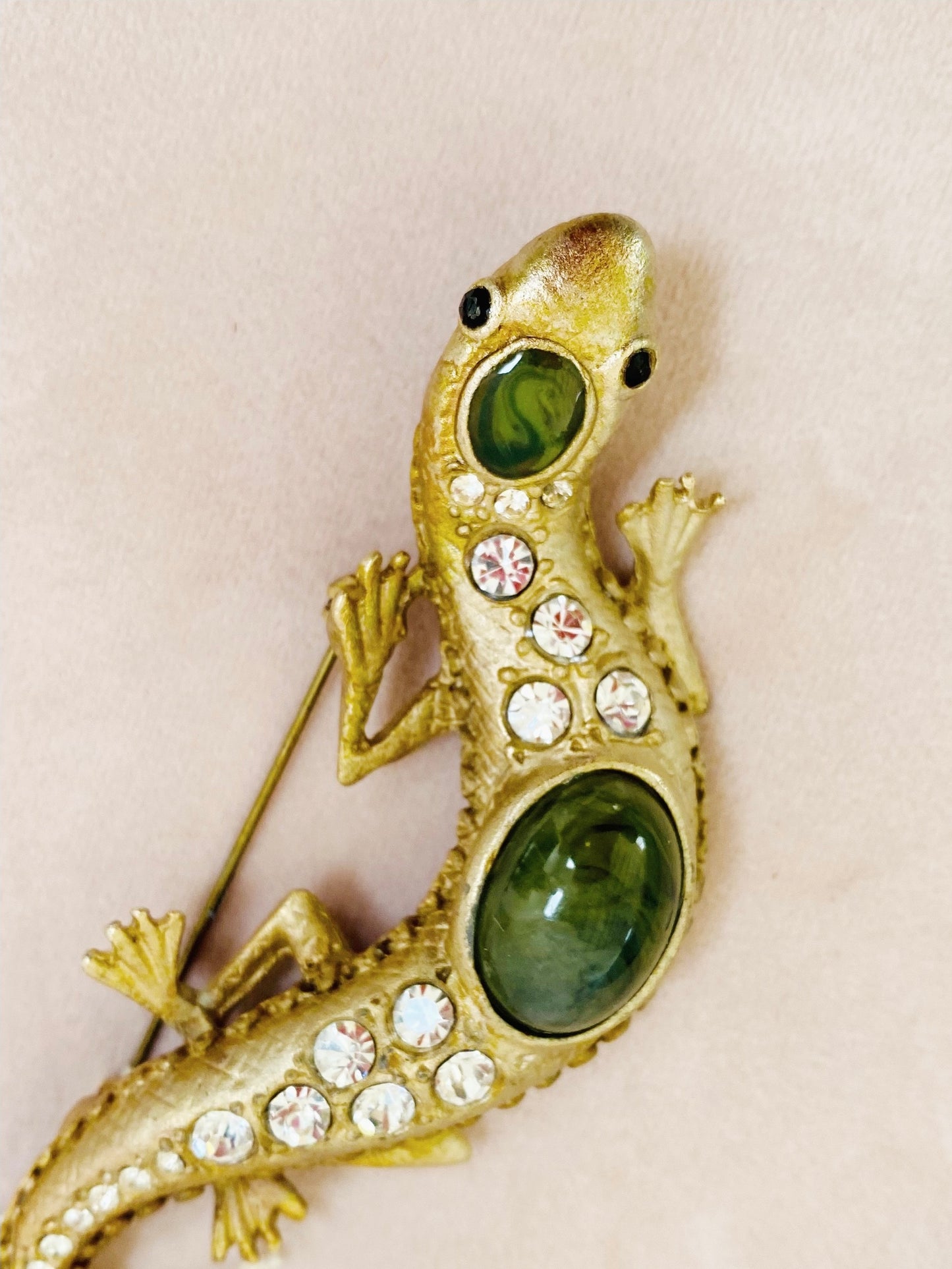 Vintage Lizard Brooch
