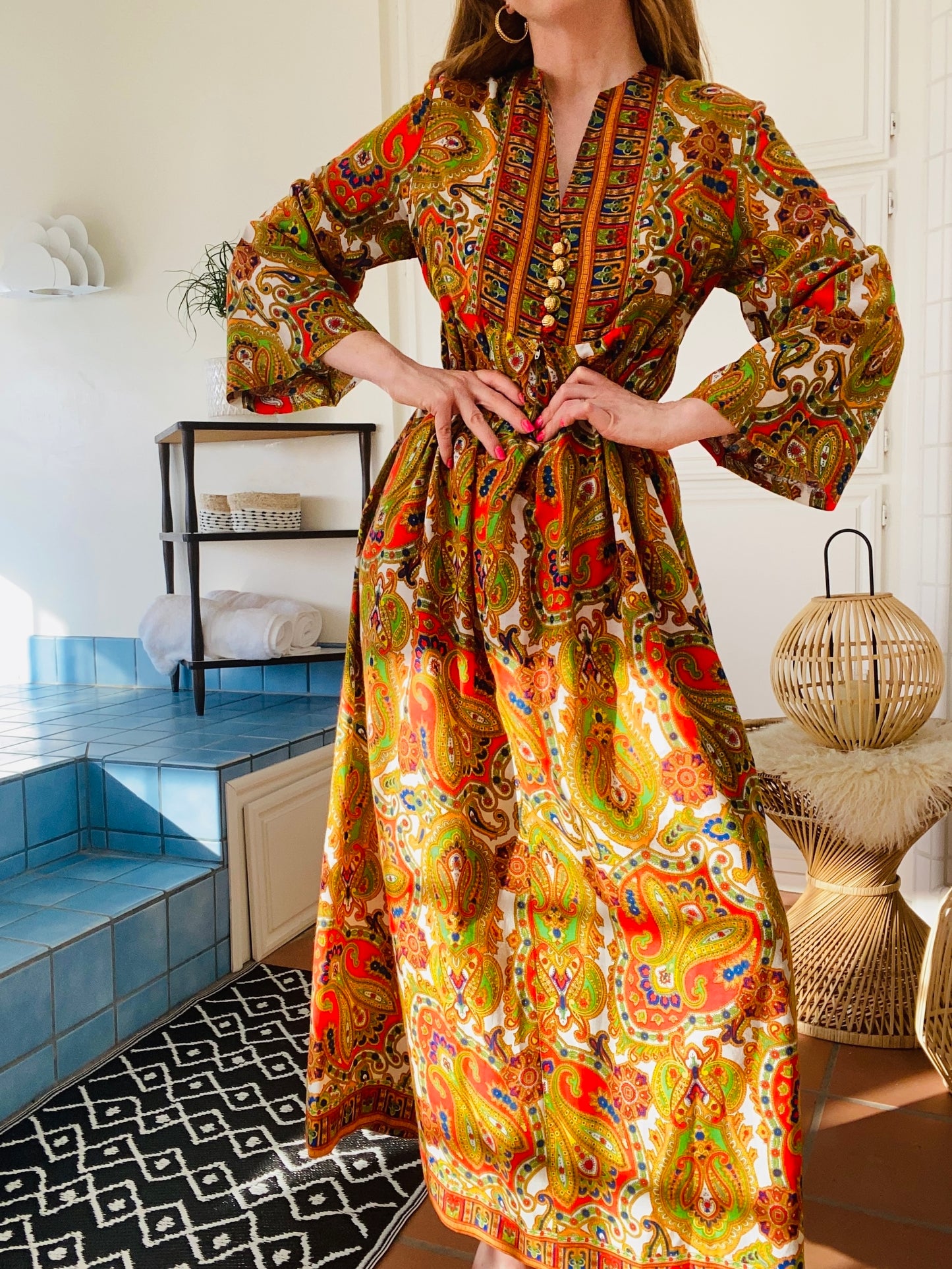 Georgie Keyloun Paisley Caftan