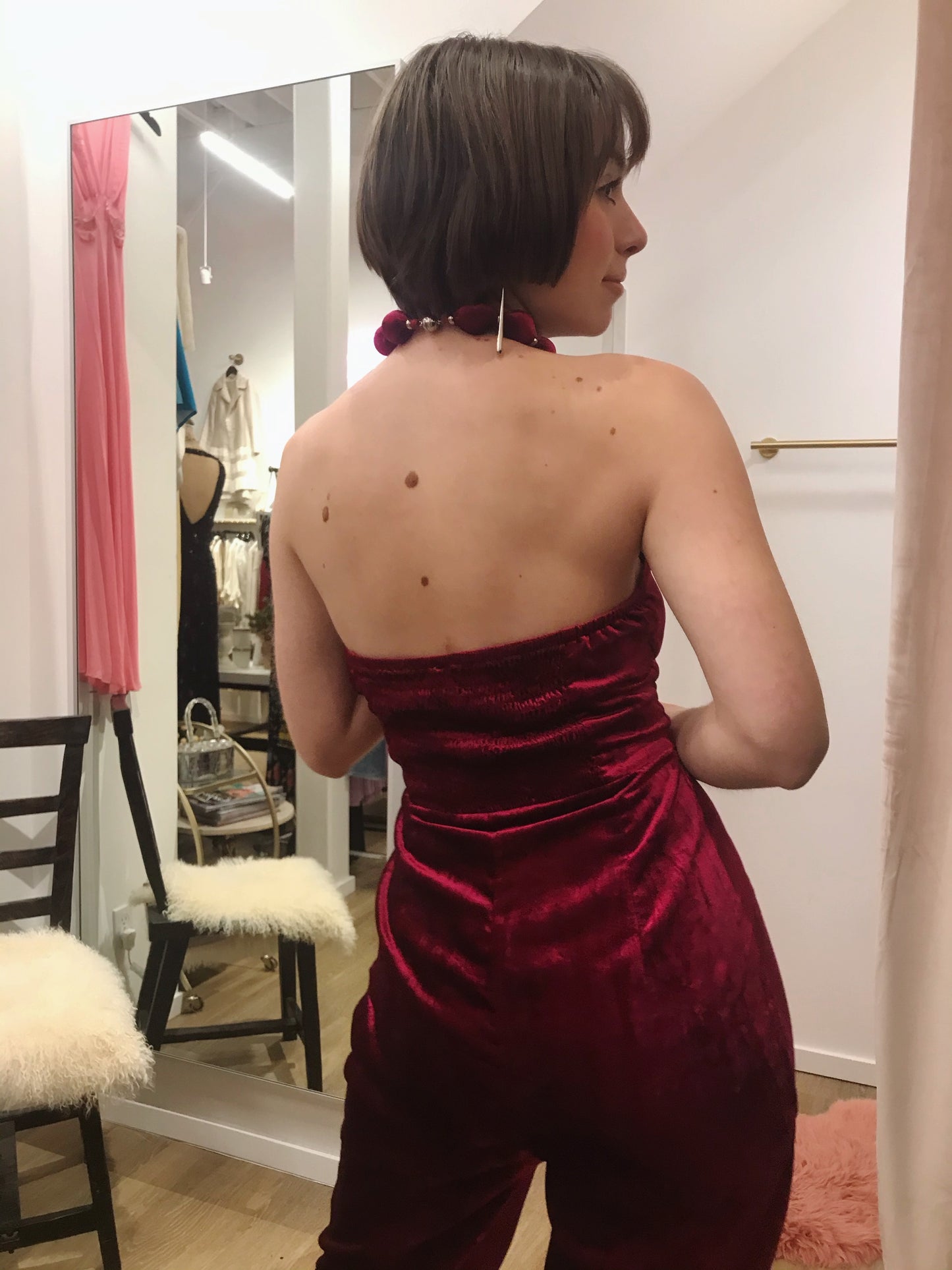 Samantha Pleet Pendant Jumpsuit