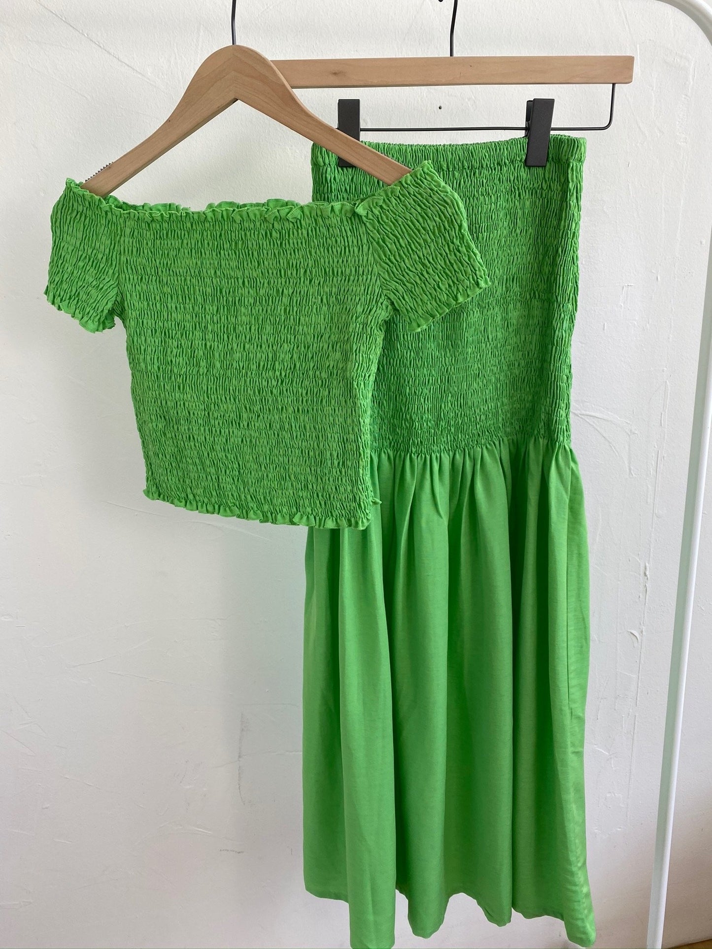 Hopper Smocked Top - Green