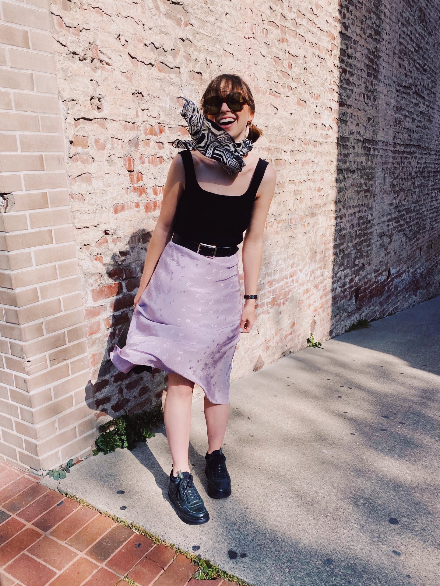 La Fleur Skirt - Lilac