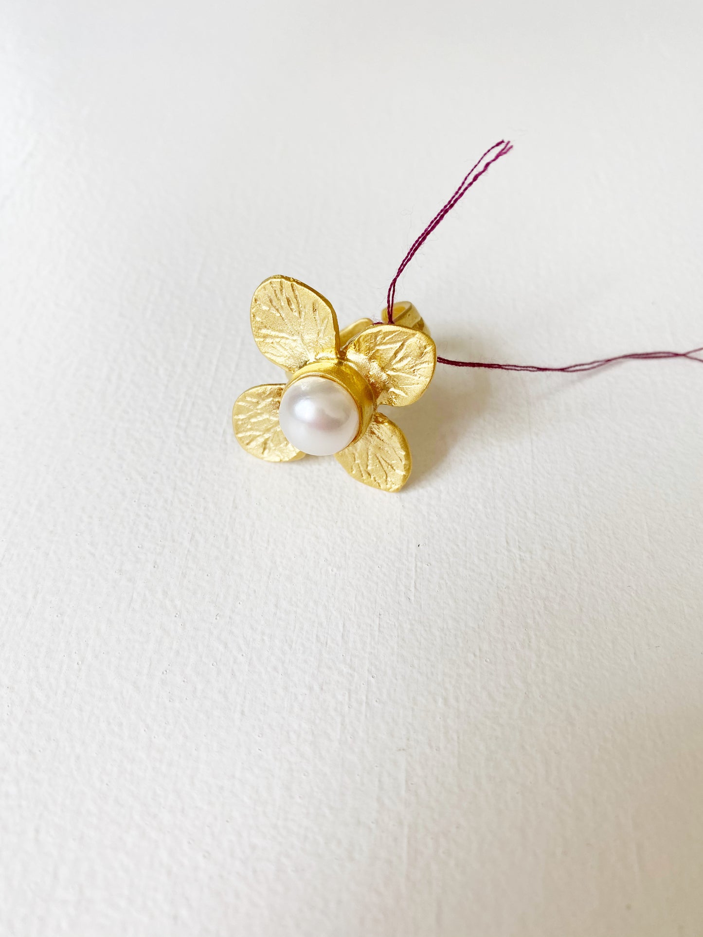 Pearl Flower Ring