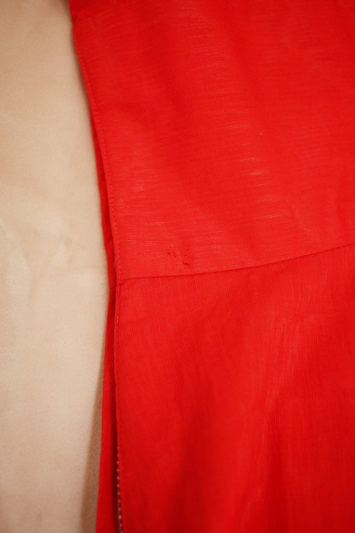Lipstick Red 50s Swing Dress