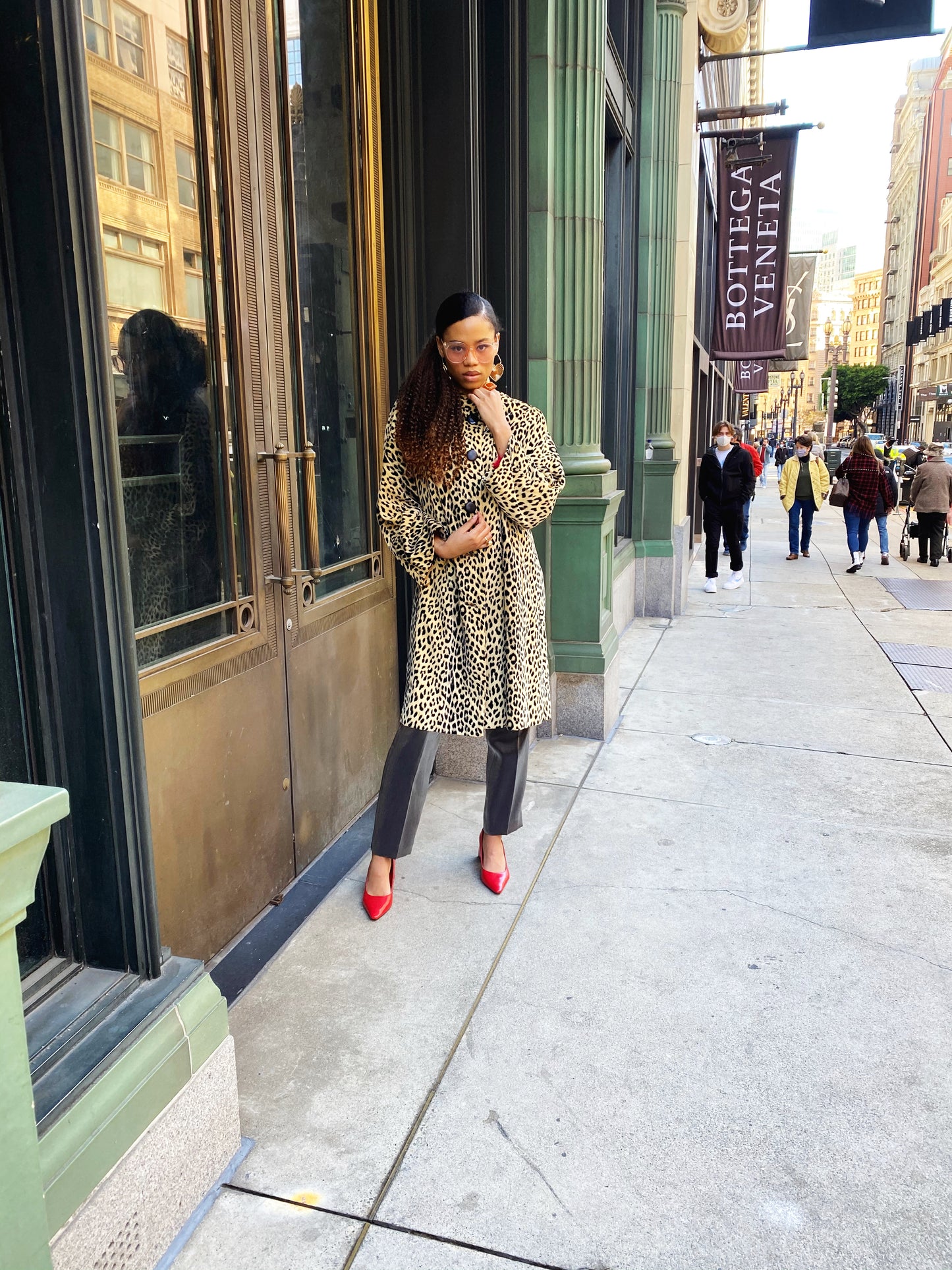 Vintage Leopard Coat