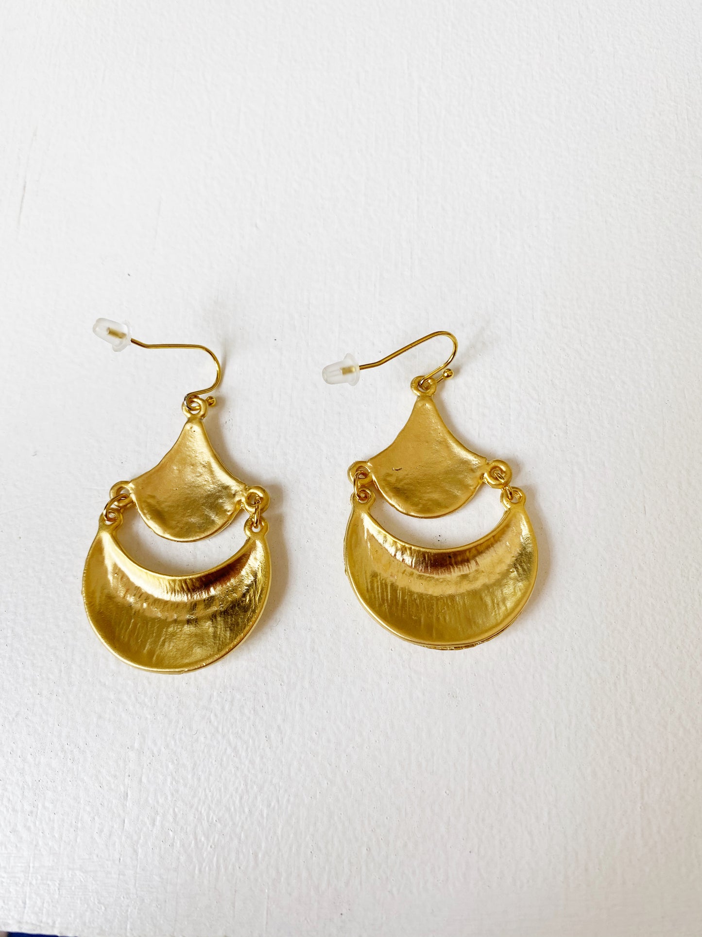 Gold Antique Mogul Earrings