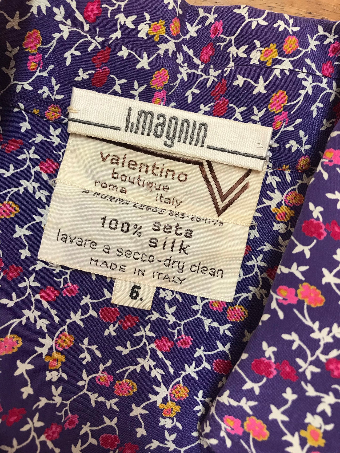 Vintage Valentino Silk Blouse