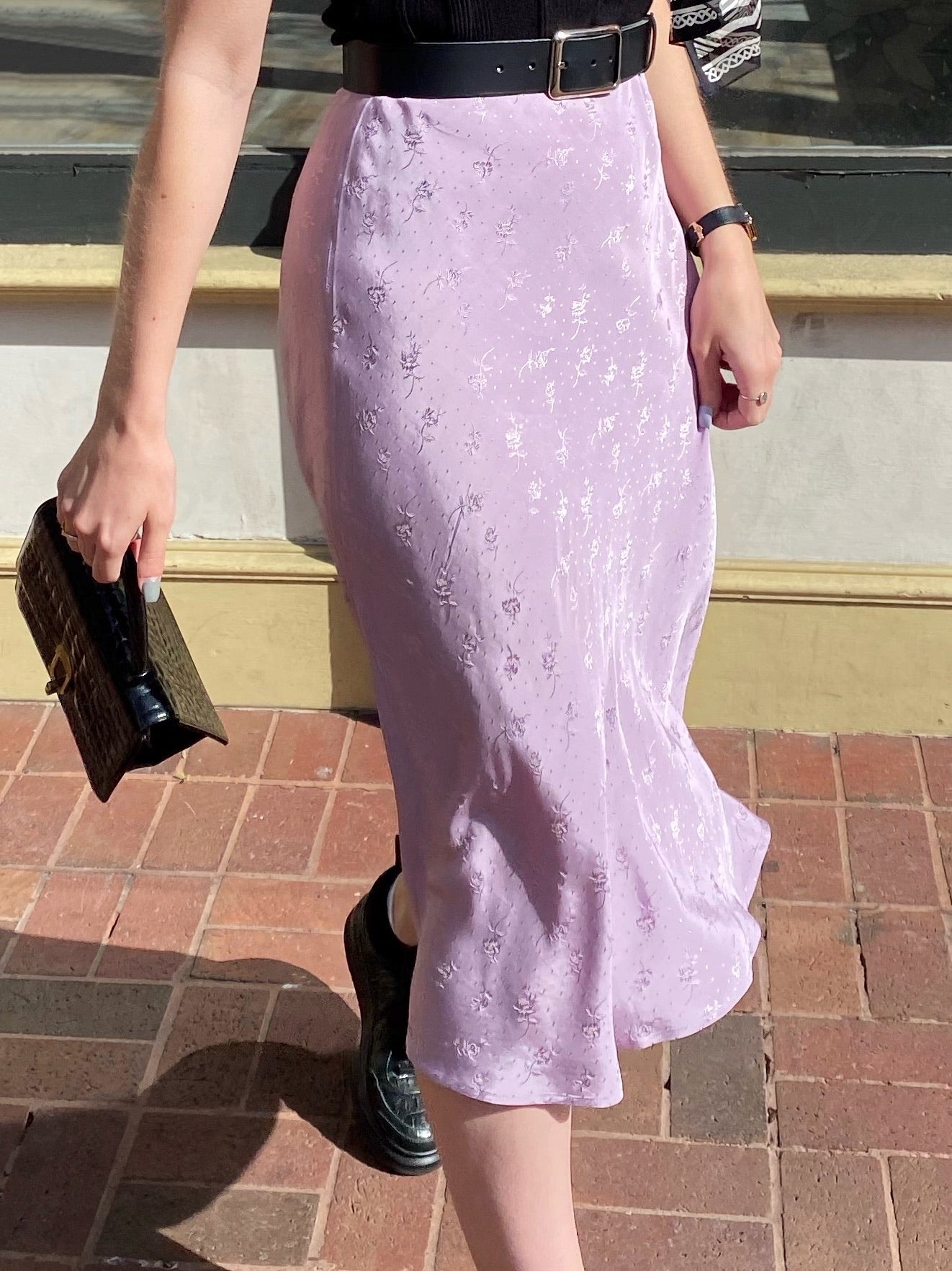 La Fleur Skirt - Lilac