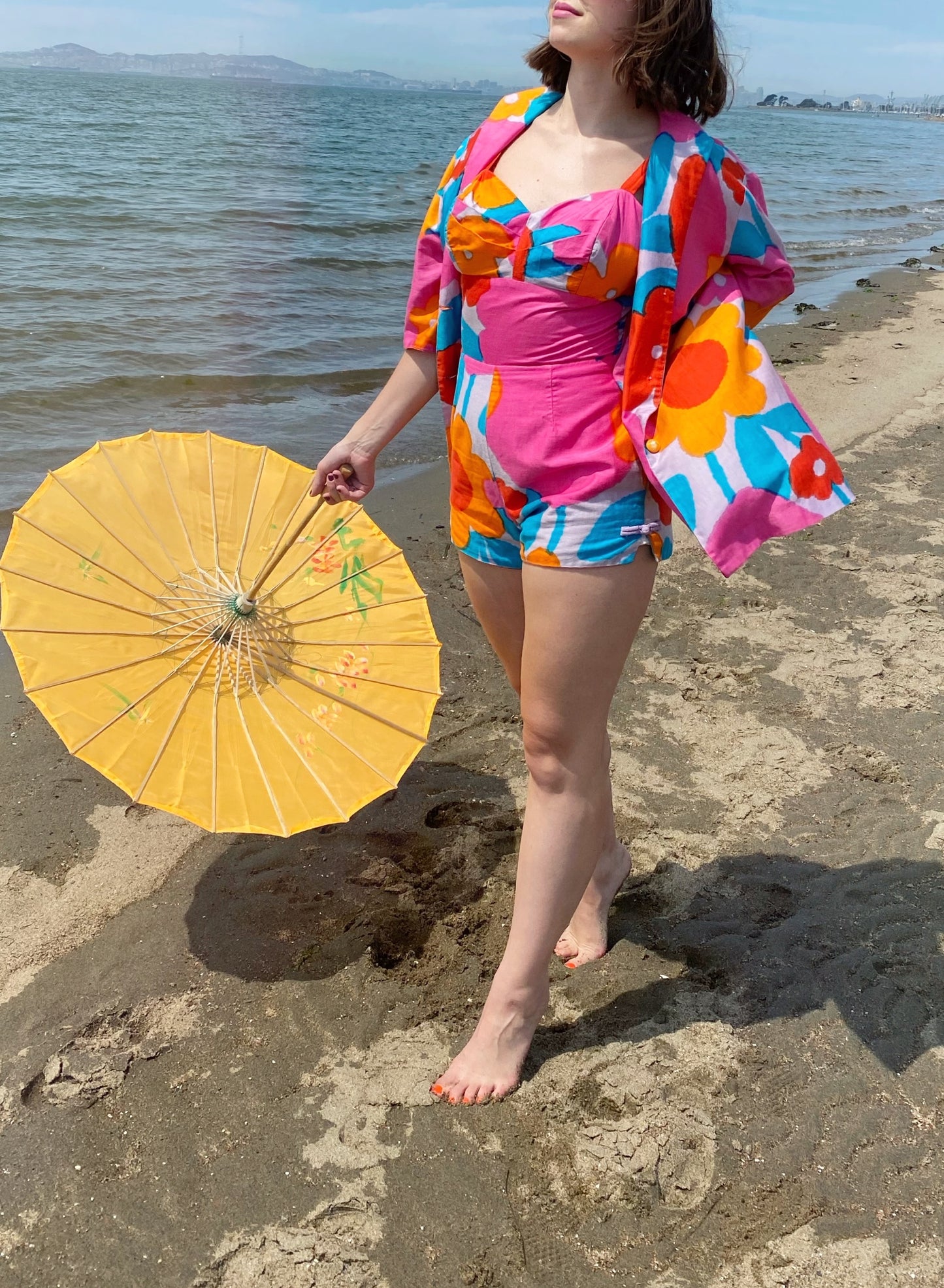 1960s Shaheen Playsuit Set