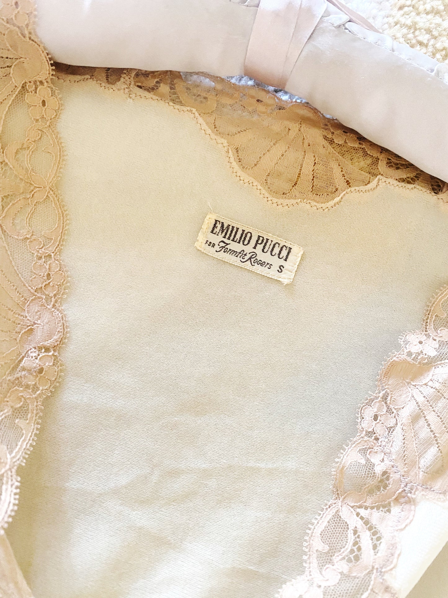 Emilio Pucci Lace Nightie/Duster