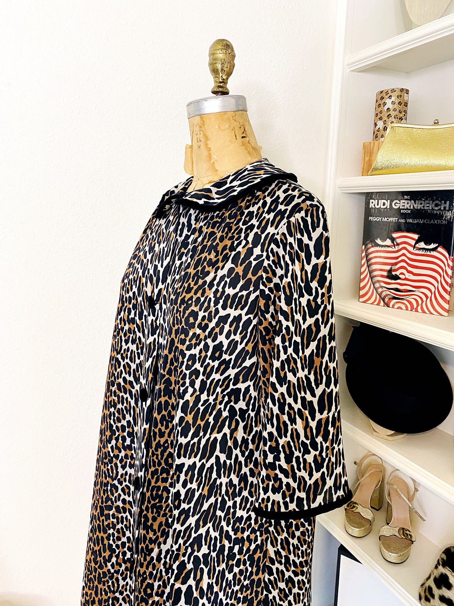 Vintage Leopard Duster